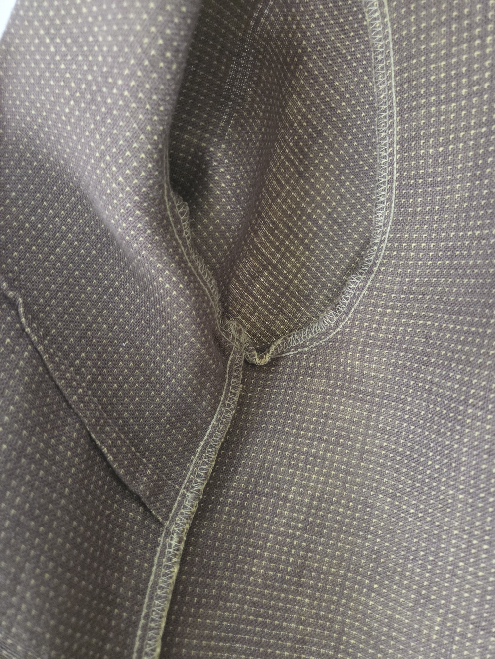 Sigrid Olsen Sport Olive Green Textured Button Jacket - Picture 3 of 9